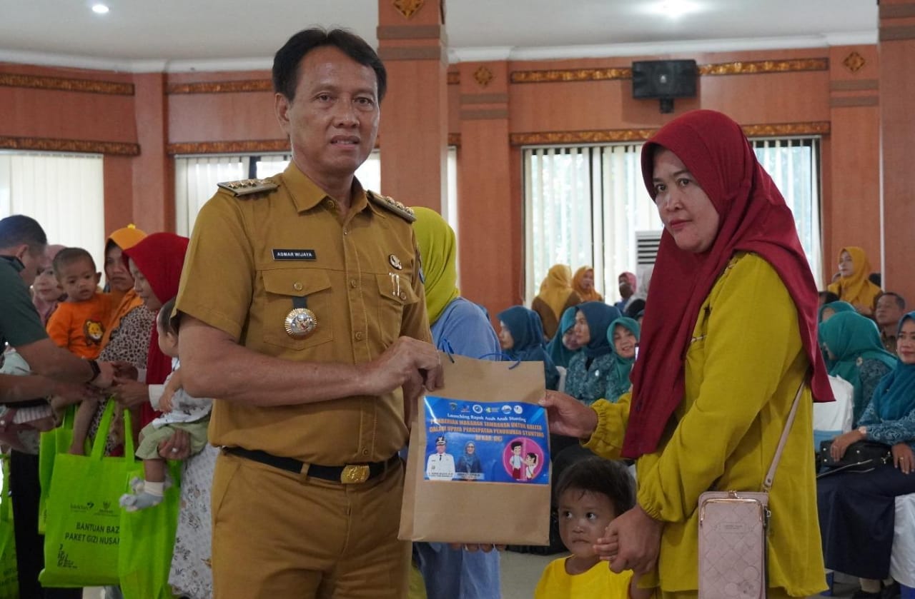 Program Orang Tua Asuh Anak Stunting di OKI Sasar 293 Baduta 