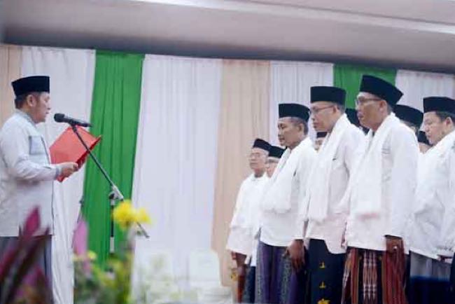 Pesan Herman Deru pada Pengurus Pondok Pesantren Sumsel, Santri Harus Mampu Bersaing di Dunia Tak Berpagar Ini