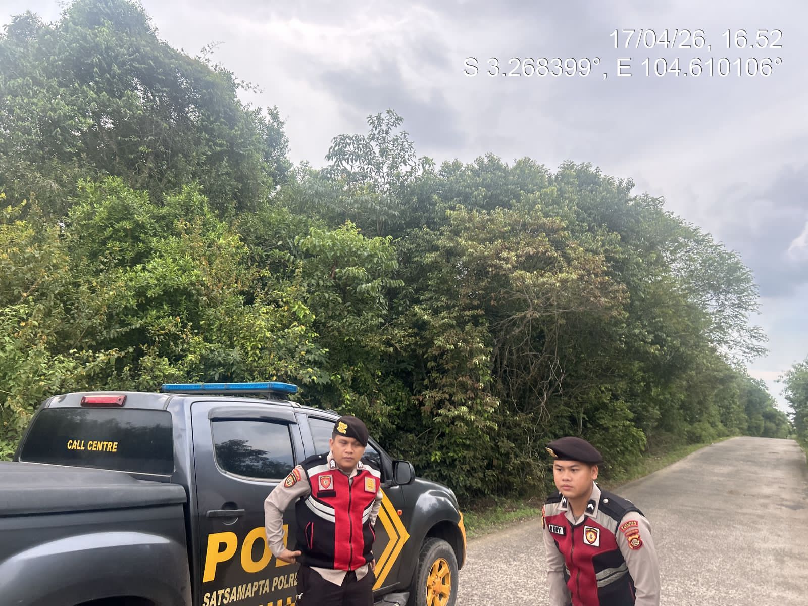 Cegah Aksi Begal, Polres Ogan Ilir Patroli  di Jalur  Tanjung Senai-Burai