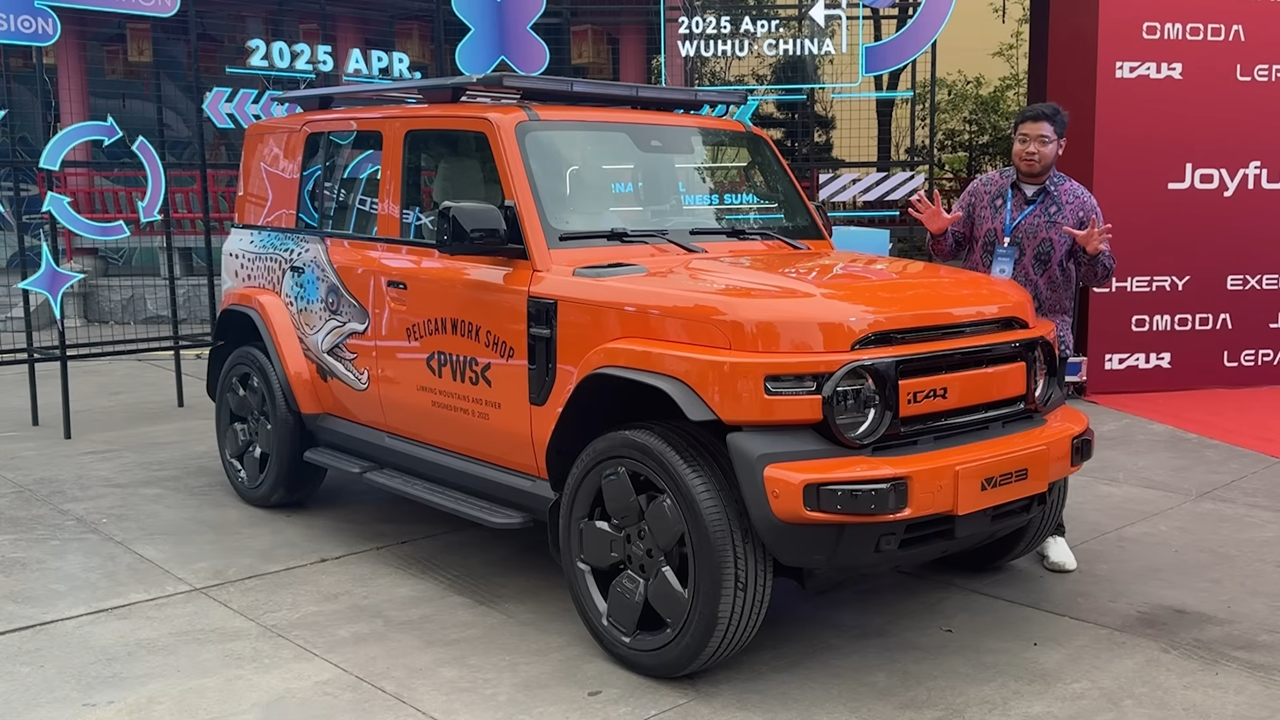 Chery iCar V23: SUV Listrik Retro dengan Teknologi Modern