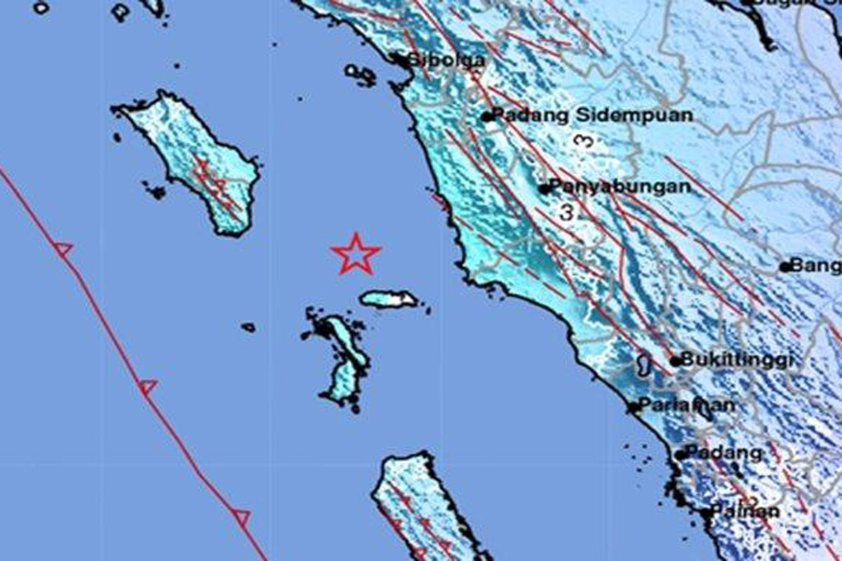 BMKG Pastikan Gempa Nias Selatan tak Berpotensi Tsunami