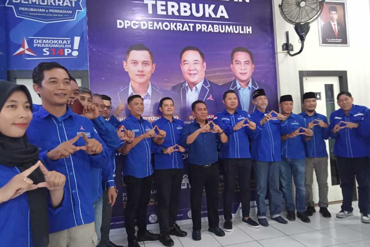 Baru Buka Pendaftaran Calon Kada, Partai Demokrat Prabumulih Dilirik Banyak Tokoh