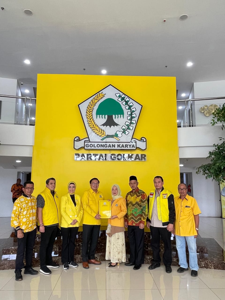 Dapat Dukungan Partai Golkar, Pasangan Bergema Optimis Menang