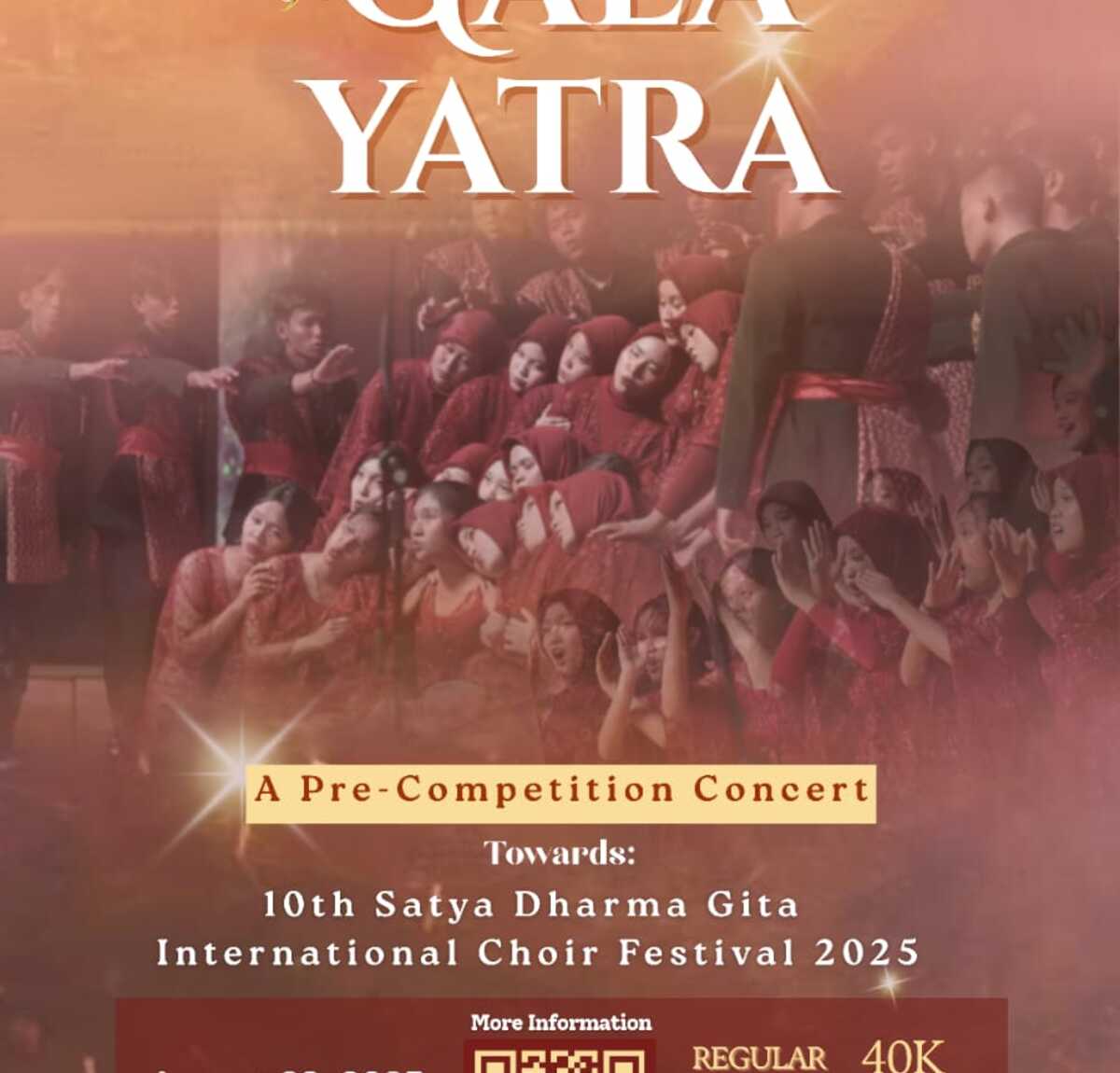 Jelang Ikut Lomba Paduan Suara di Semarang, Belisario Unsri Gelar Pre Konser