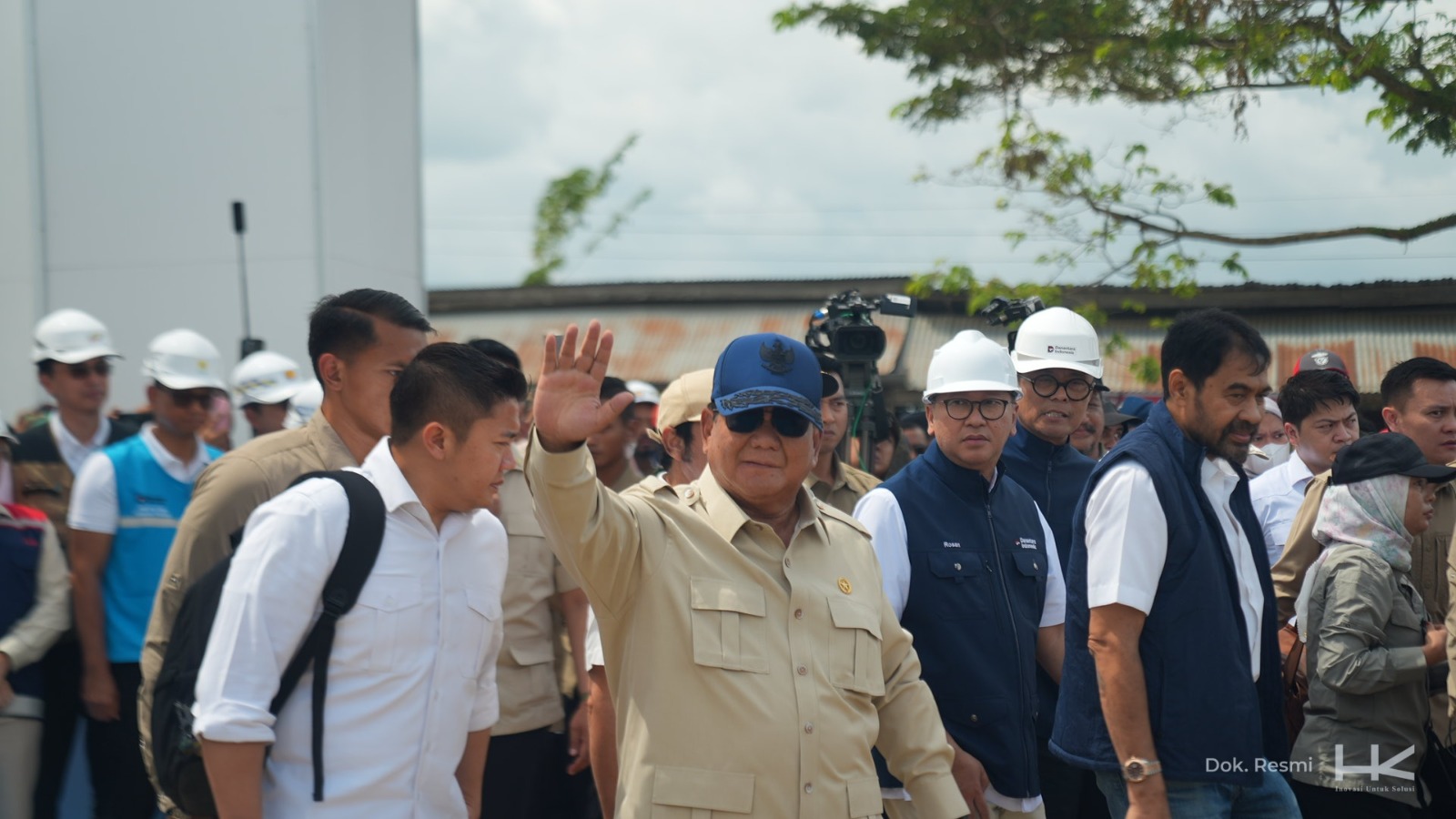 Presiden Prabowo Tinjau Kesiapan  Huntara Aceh Tamiang, Hutama Karya Peduli Warga Terdampak Bencana