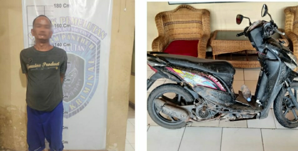 Pulang Kampung Setelah Setahun Menghilang, Pelaku Curat Ditangkap Polsek Pemulutan