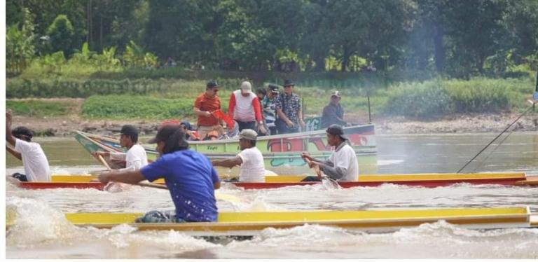 Ada Lomba Perahu Bidar Kenceran di Ogan Ilir, Ini Lokasinya 