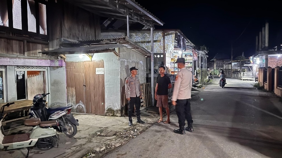 Antisipasi Kebakaran Rumah Akibat Konsleting  Listrik, Polsek Tanjung Batu Ingatkan Warga 