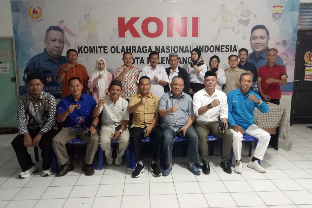 Komisi II DPRD Bangka Tengah Studi Banding  ke KONI Palembang