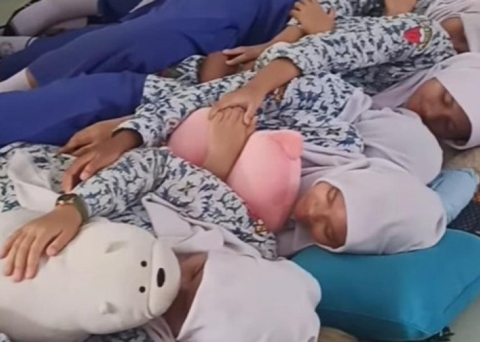 SMPN 39 Surabaya Terapkan Program Tidur Siang, ini Alasannya