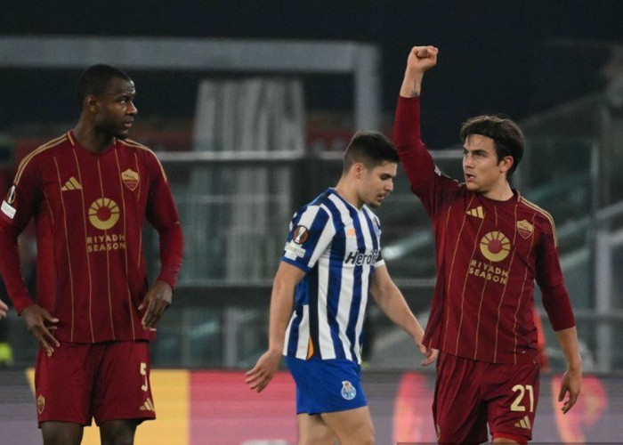 Kalahkan Porto 3-2, AS Roma Lolos 16 Besar Liga Europa 