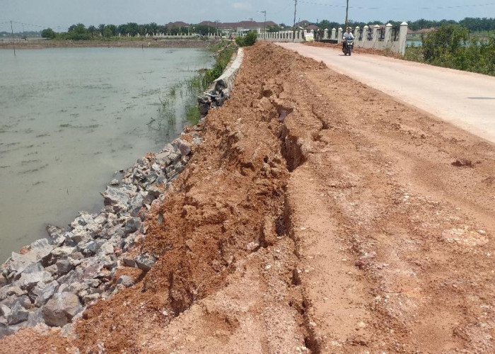 Dam Proyek Miliaran Rupiah di Ogan Ilir  Ambruk. Ini Penyebabnya ?