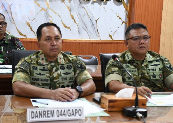 Korem 044/Gapo Tuntaskan 37 Titik KDKMP, Danrem Dorong Percepatan Tanpa Kendala