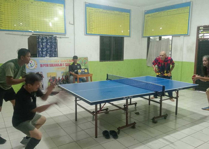 Rizal/Erin, Juara Ganda Tenis Meja 100 Plus PTM SMS Cup