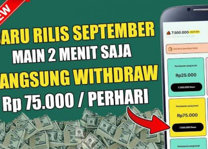 Aplikasi Game Penghasil Saldo DANA:  Main 2 Menit Langsung Withdraw Rp75 Ribu Per Hari