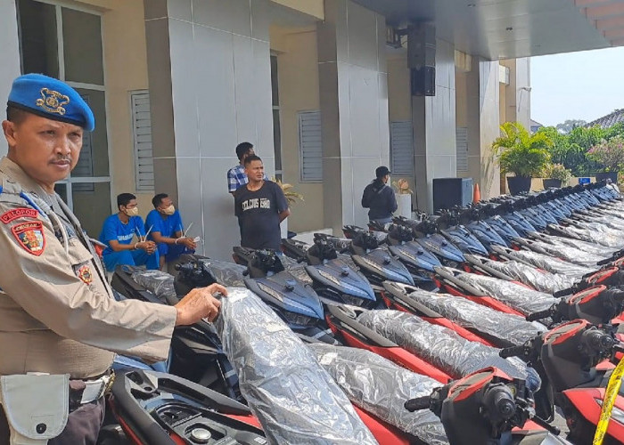 Luar Biasa, Ribuan Sepeda Motor Nunggak Kredit Diselundupkan ke Vietnam, ini Modusnya