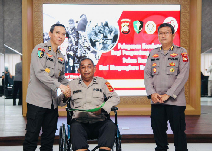 Personel TNI-Polri Penyandang Disabilitas Dapat Perhatian Polda