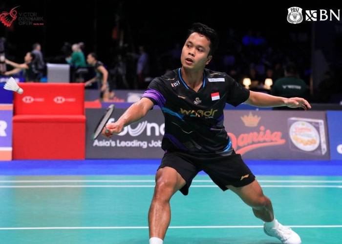 Malaysia Open 2025 - Tertinggal 5-12, Ginting Pulangkan Wakil Taiwan di Babak Pertama