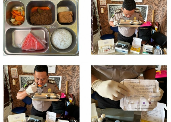 Dokkes Polres Ogan Ilir Pastikan Menu MBG Aman dan Sehat