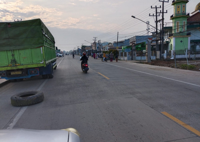 Jelang Salat Ied, Jalan di Palembang Lengang