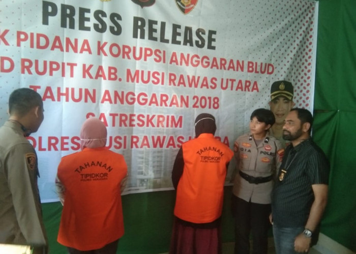 Dua Dokter dan Satu Bendahara RSUD Rupit Muratara Jadi Tersangka Korupsi Dana Blud