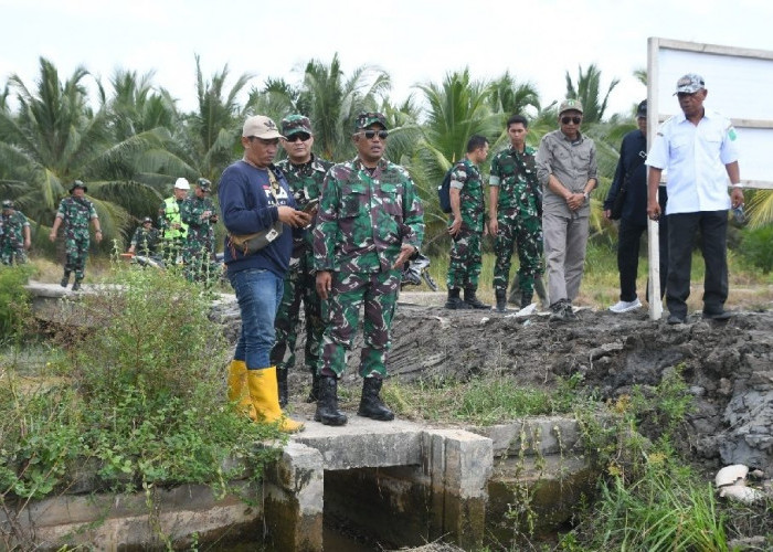 Tinjau Progres Opla, Danrem 044/Gapo : Jangan Sia-Siakan Program Pemerintah 