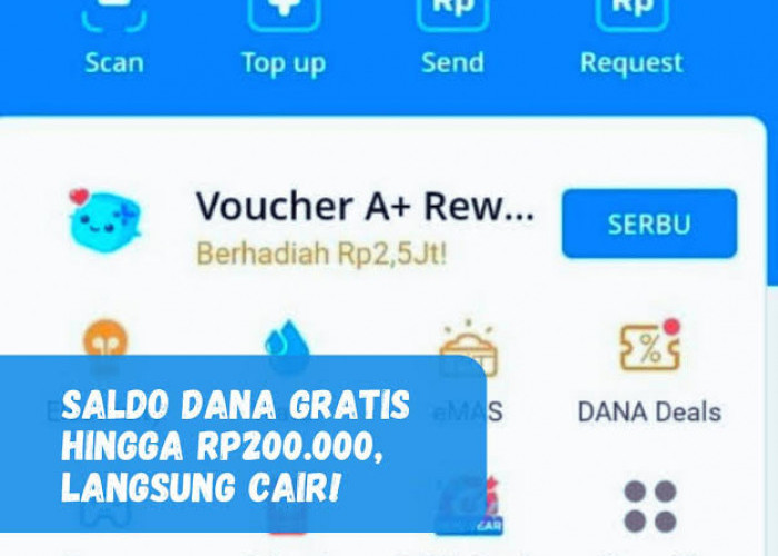 Aplikasi ini Terbukti Penghasil Saldo DANA Gratis Ratusan Ribu, Cair Hitungan Menit