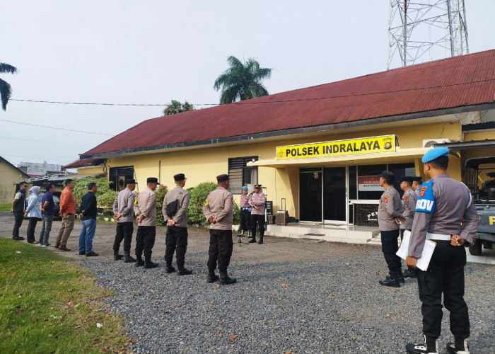 Sukses  Personel Polsek Indralaya Amankan Selama Ramadan dan Idul Fitri 1447 H, Tekankan Pelayanan Prima
