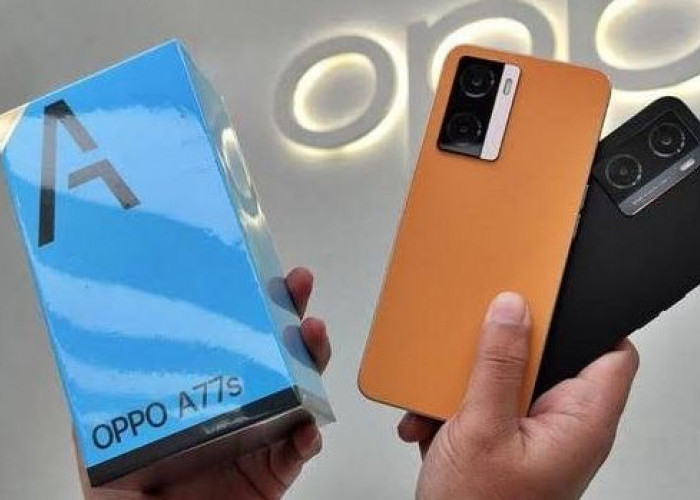 OPPO A77s : Disupport RAM 8 GB dengan Penyimpanan Internal Luas