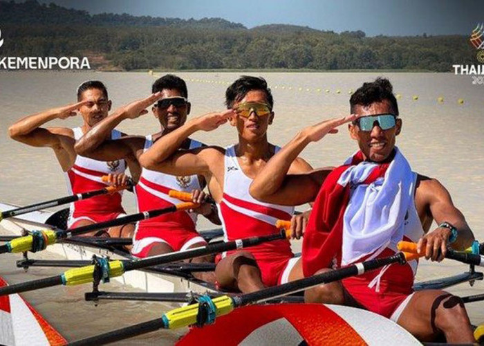Tim Rowing Putra Indonesia Sumbang Emas SEA Games 2025 