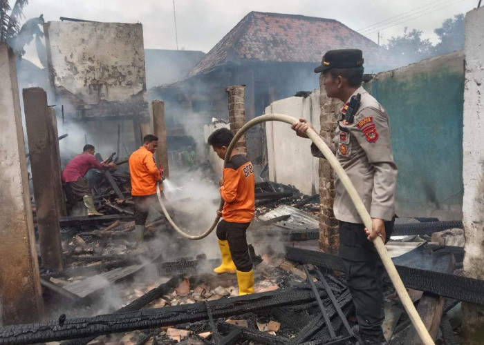 Terjadi Kebakaran Rumah Mantan Kades di Ogan Ilir, Ini Dia Penyebabnya