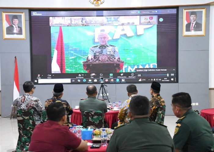 Danrem 044/Gapo Ikuti Rapurna TMMD ke-46 TA 2025