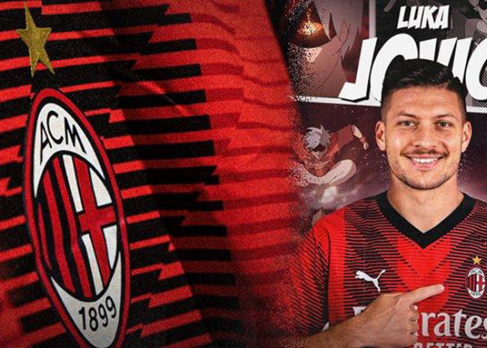 Luka Jovic Berlabuh ke AC Milan, Catat Nomor Punggungnya