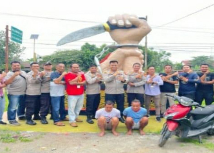 Dua Curanmor Ditangkap, Karena Maling Motor Di Halaman PDAM Tanjung Raja