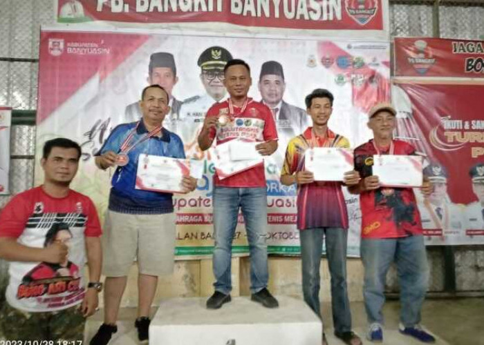 Yuri Andrian, Juara Tenis Meja FOPKAB Banyuasin