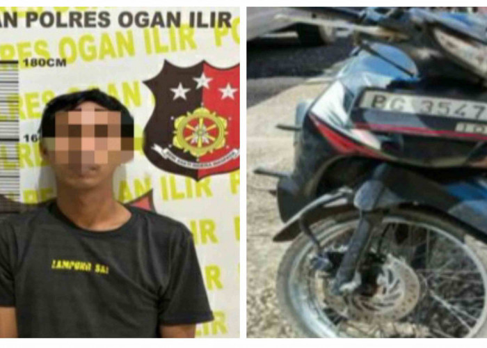 23 Hari Tidak Kembalikan Motor Pinjaman, Akhirnya Diciduk Tim Resmob Polres Ogan Ilir