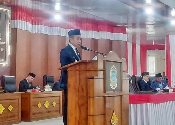 Wabup H Ardani Hadiri Sidang Paripurna, Bahas Raperda