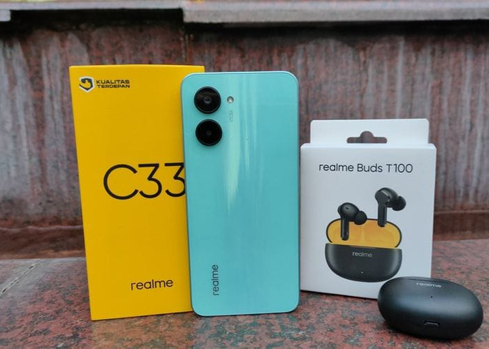 HP Entry Level Realme C33 Turun Harga, Kamera Utama 50 MP