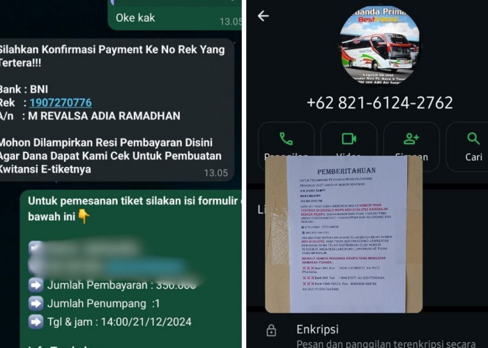 Heboh! Jelang NATARU 2024 Penipuan Bus Mengatasnamakan Yoanda Prima Semakin Merajalela : Modus Promo Bodong