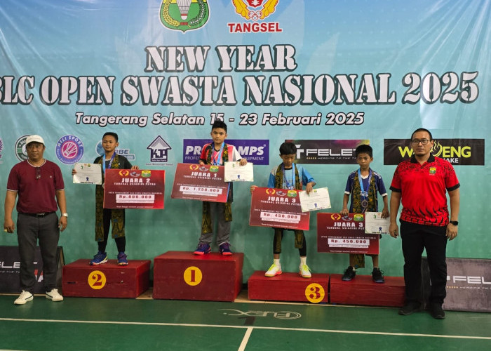 Jethro, Pebulutangkis Palembang Juara New Year BLC Open 2025