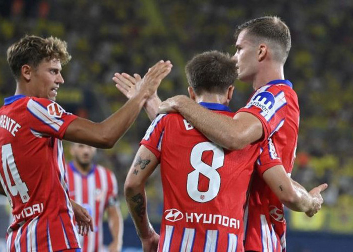 Awal Liga Spanyol Spanyol 2024-2025, Atletico Madrid Ditahan Villareal 2-2