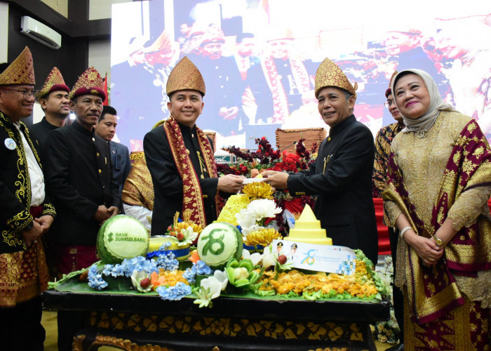 HUT ke-78 OKI Mendapatkan Kado Manis DBH Kelapa Sawit dan Insentif Fiskal Penurunan Stunting