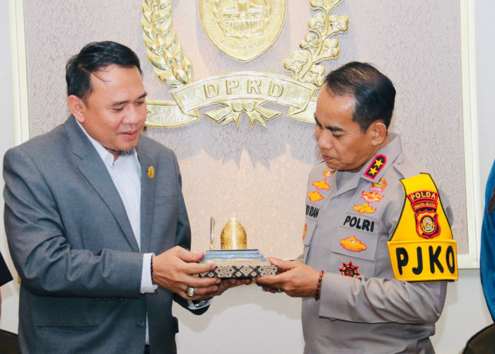 Pimpinan DPRD Provinsi- Kapolda Sumsel  Siap Bersinergi dan Berkolaborasi