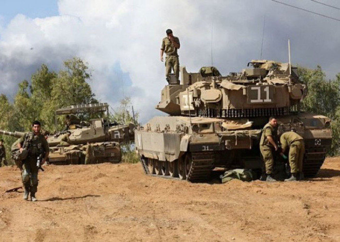 Ini Cara Pejuang  Hamas Lumpuhkan Tank Israel