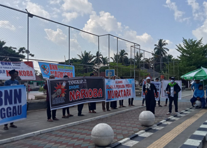 Banyaknya Peredaran Narkotika di Muaratara, Warga Gelar Orasi Terbuka