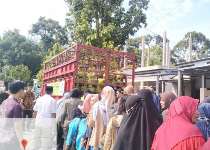Gas Melon Langka di Muratara, Pembelinya Pemilik Pajero Sport