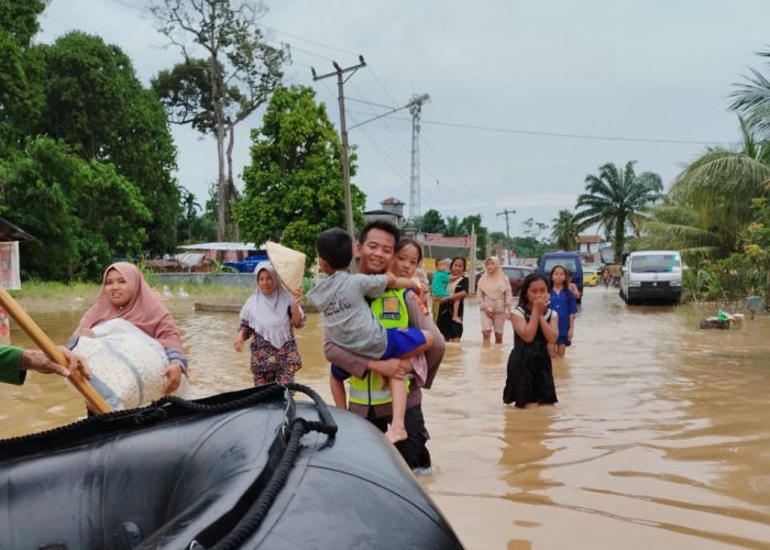 Banjir di Musi Rawas Utara, Kapolda Sumsel Kirimkan Tim SAR