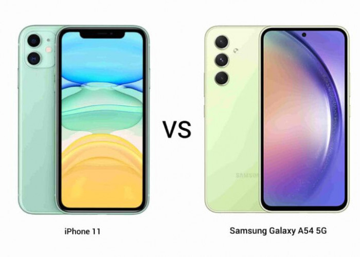 Perbandingan Spesifikasi iPhone 11 dengan Samsung Galaxy A54, Selisih Harga Beda Tipis Mending Pilih Mana?