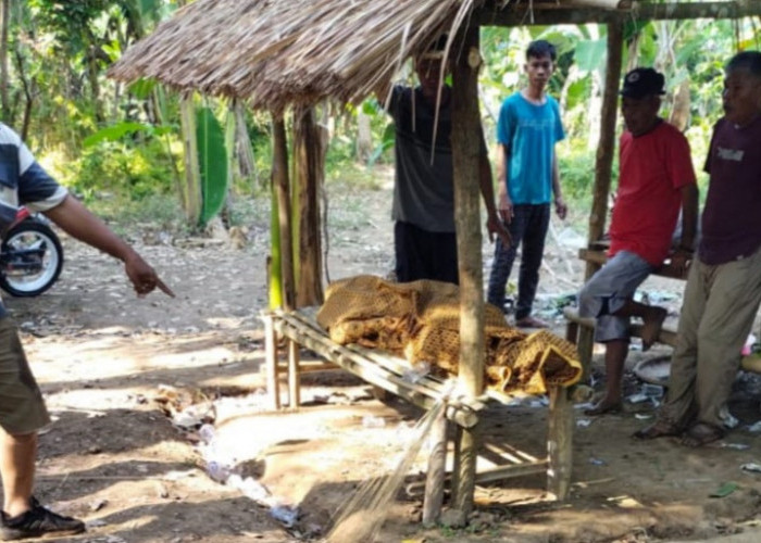 Warga Lubuklinggau Digegerkan dengan Temuan Jenazah Memegang Parang di Aliran Sungai