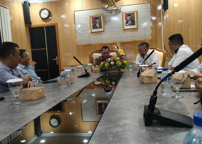 Audiensi dengan Pj Wali Kota, Ketua KONI Palembang Minta Dukungan Pelaksanaan Porkot